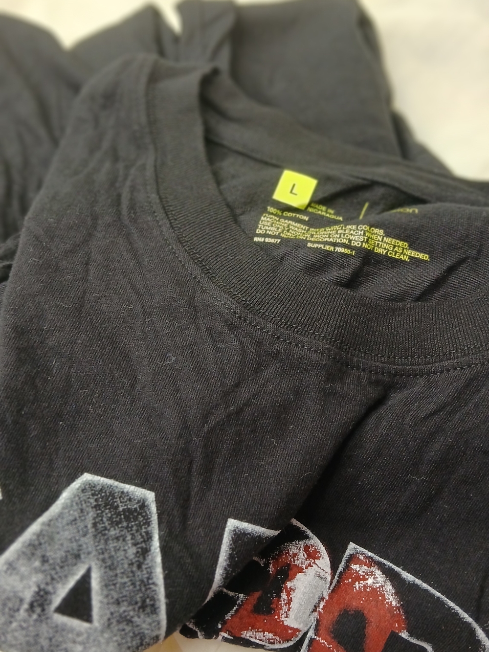 Kids Black Graphic Tee - Unbranded